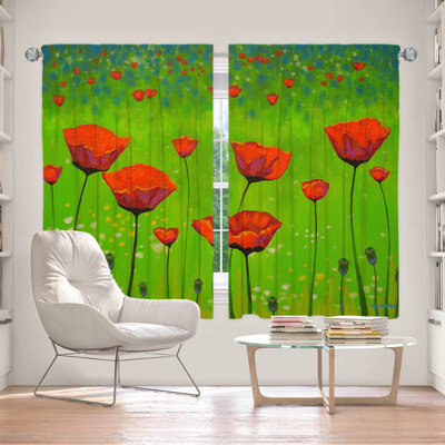 Delaughter Room Darkening Curtain Pair