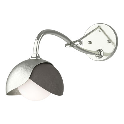 Brooklyn 1 - Light Hardwired Armed Sconce