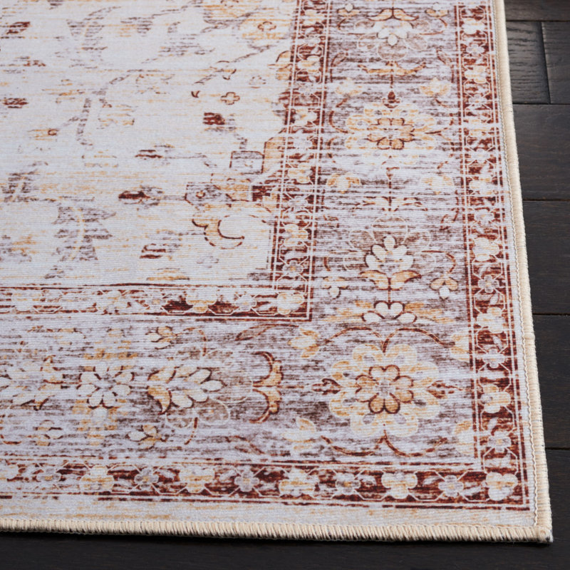 Ziebarth Oriental Beige Area Rug, Rectangle 8' x 10'