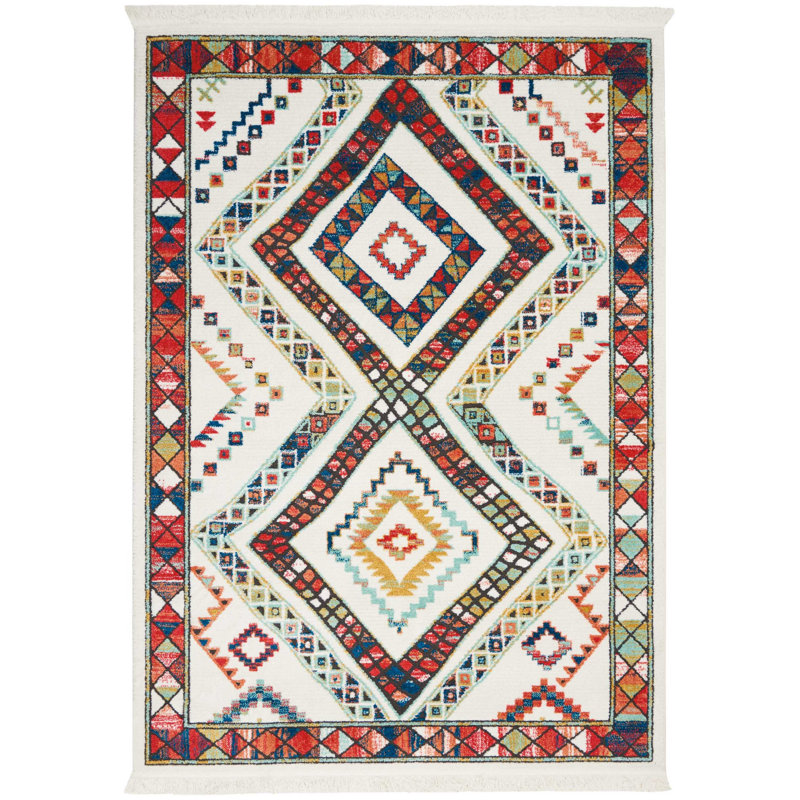 Southwestern Indoor Rug, Rectangle 3'11" x 6'2"