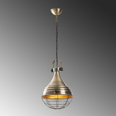 Luminaire suspendu en forme de goutte à 1 lumière Fazeley