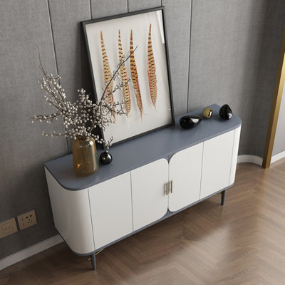 Large-Capacity Minimalist Sideboard