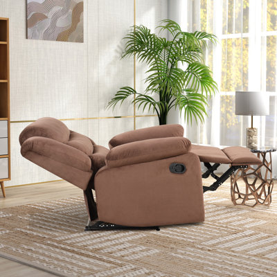  Fauteuil inclinable manuel rembourré avec accoudoirs rembourrés 36 po