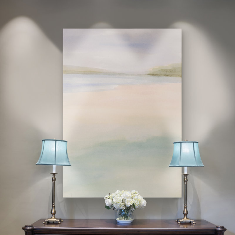 «Island Calm I», reproduction d'art sur toile, H 32 po x l 24 po x P 1 po, Toile tendue