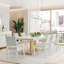 Palm Gate Side Chair - Cloud White