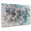 Thistle Flower In Abstract - Wrapped Canvas Painting-55302292