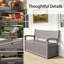 Boîte de rangement 75 gallons pour l'extérieur-122080398