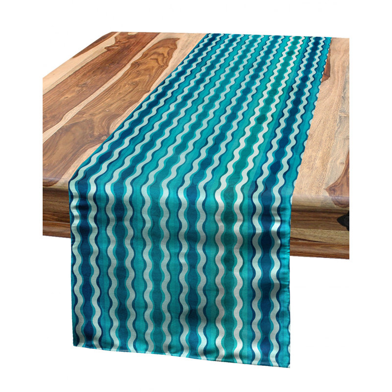 Abstract Table Runner, 90" L x 16" W
