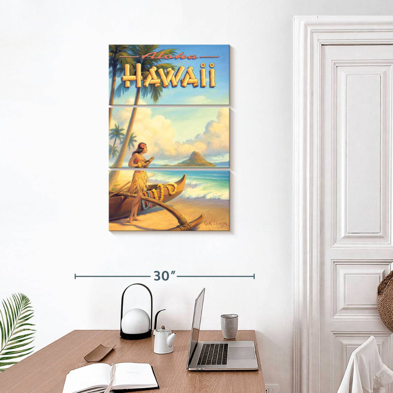 Gillard Aloha Hawaii V, H 32 po x l 20 po