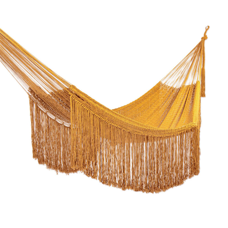 Hamac classique Arlmont & Co., Jaune, L 91 po x l 75 po
