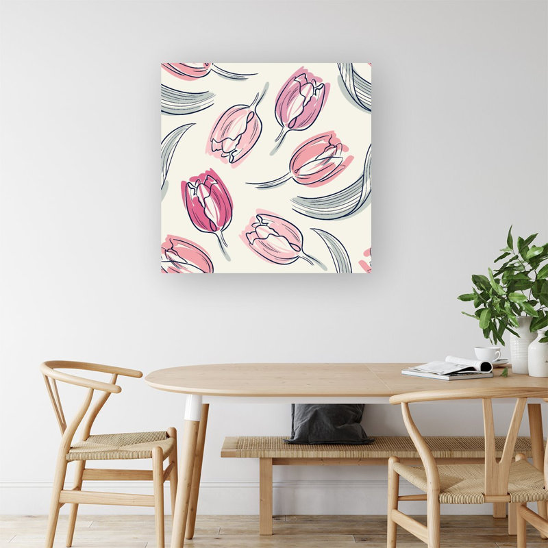 Tulips - Wrapped Canvas Print