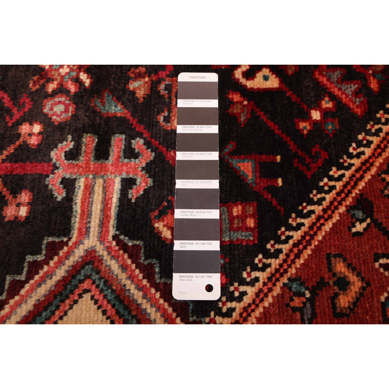 Tapis noir Anadol Vintage 4 pi 11 po x 8 pi 10 po