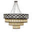 2 - Light LED Chandelier
