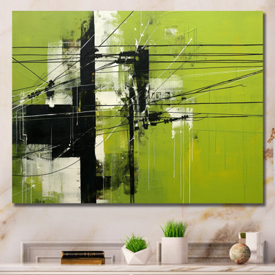 Lignes électriques Minimalist Olive