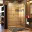 Mirage-X 44" W x 72" H Single Sliding Frameless Shower Door with ClearMax™ Technology-17781109-39782190