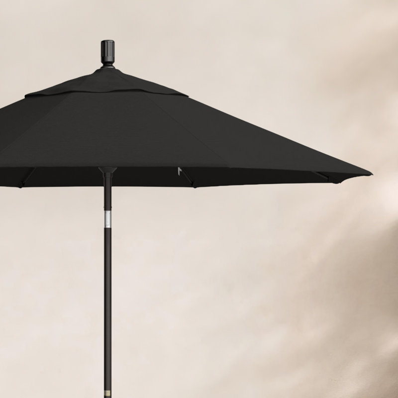 Parasol de marché 7,5 pi Brent, Rouge - Pacifica