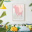 Blush Abstract II - impression encadrée-117797011-117797013