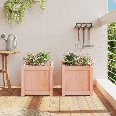 Brieuc Wood Planter Box
