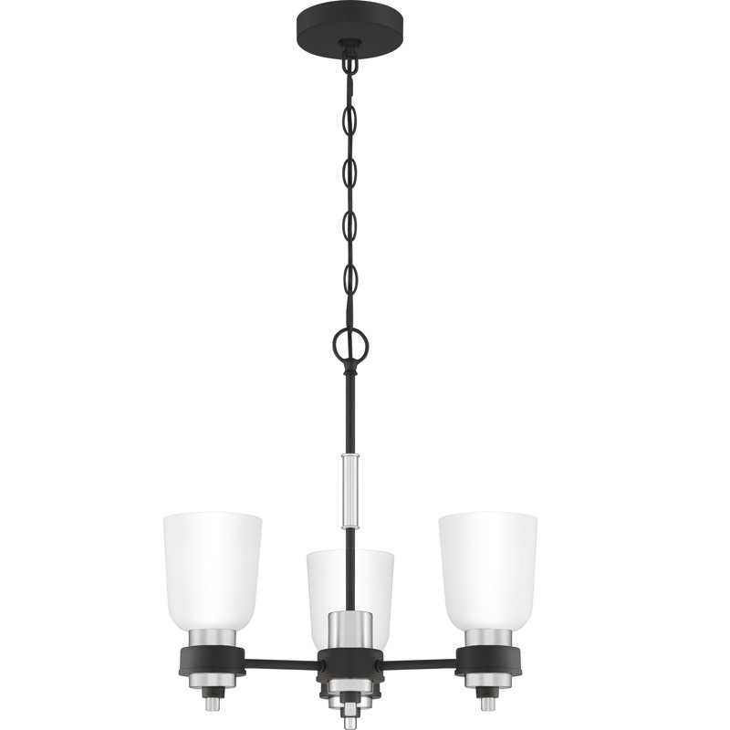 Lustre classique/traditionnel ombré 3 lumières Fleischmann, 3