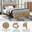 Lit plateforme avec rangement Homeira-89989580