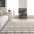 Christabel Checkered High-Low Shag Area Rug-2012757737