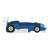 Twin Size Race Car-Shaped Platform Bed With Wheels, Wood Car Bed Frame For Kids, No Box Spring Needed-1307719262