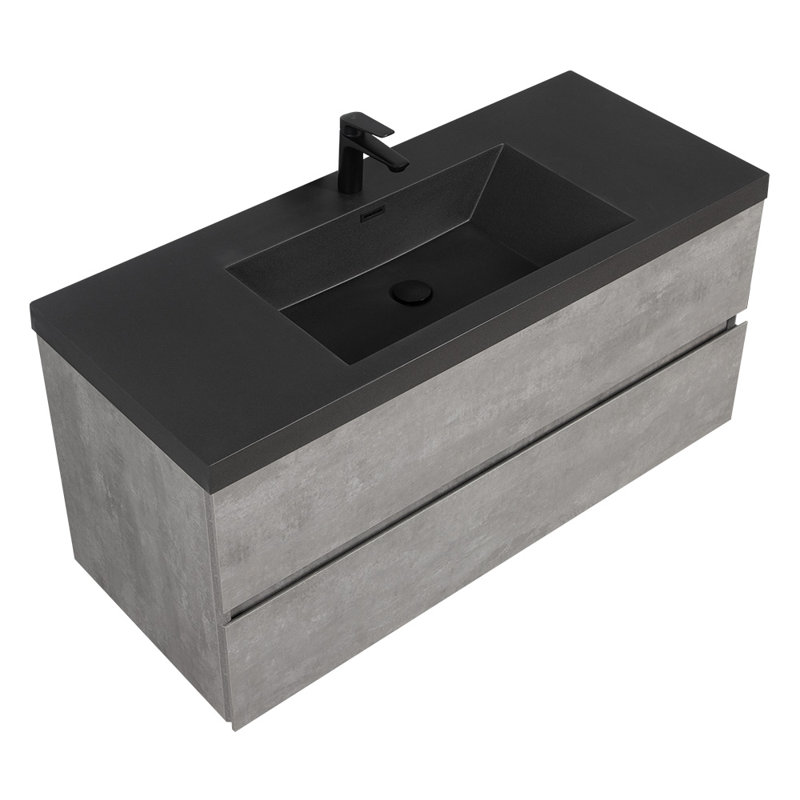 47.25" Floating Bathroom Vanity With Single Sink