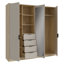 Manufactured Wood Wardrobe