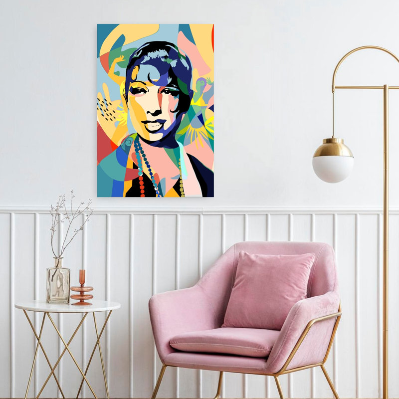 Art contemporain contemporain abstrait, H 24 po x l 16 po