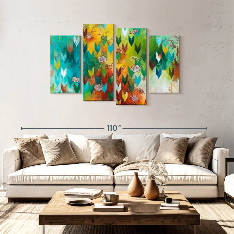 The Key To Happiness, 48" H x 75" W