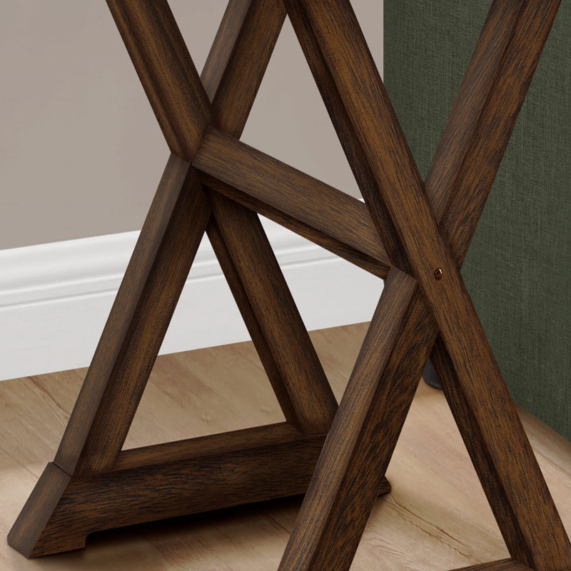 Table d'appoint, table de bout, table d'appoint, carré, table de chevet, lampe, transitionnel, Brun
