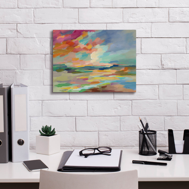 «Glorious Summer» par Silvia Vassileva, art mural sur toile, H 12 po x l 16 po