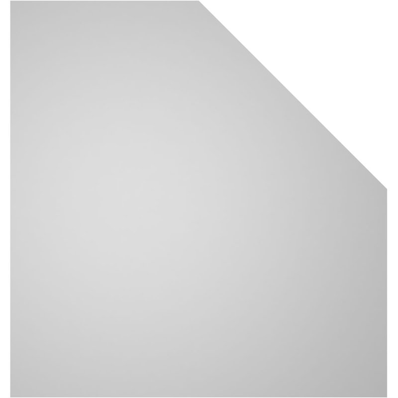 Évent en demi-octogone supérieur à montage en surface Signature, H 1,5 po x L 38 po x l 40 po