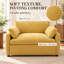 Fauteuil surdimensionné en chenille de 50 po de large Orelvessique avec assise profonde, coussins amovibles et 2 coussins-1407735956