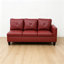 Canapé modulaire avec repose-pieds 3 pièces Red