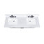 Meuble-lavabo double 60 po Anglet-317766793-373942424
