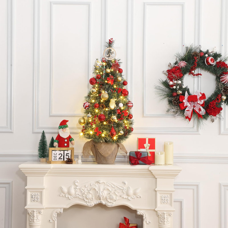 Arbre de Noël artificiel illuminé 37,4 pi