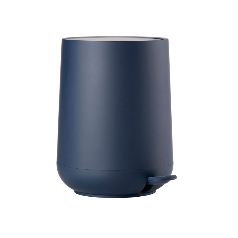 Gratton Plastic Step On Kitchen Trash Can, 5 L, Blue