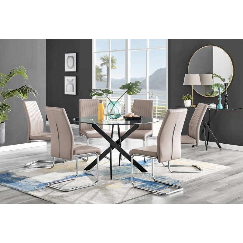 Ensemble repas pour 6 personnes, Cappuccino