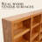 Flannagan Triple Wide Wood Bookcase, 15 Bookshelf, 72 inch Tall Storage and Display Bookshelf for Home Office and Living Room-533844409