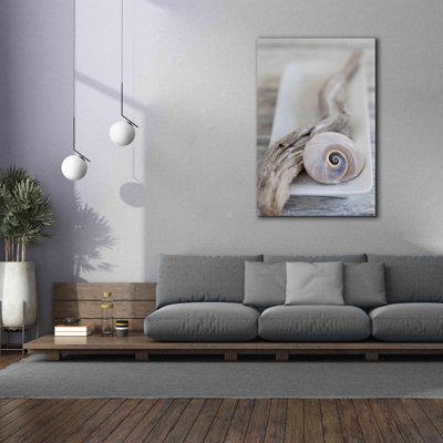 «Zen Style Beach Still» par Andrea Haase, estampe numérique sur toile