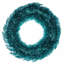 24" Tinsel Artificial UnLit Wreath with 210 PVC Tips-621314954