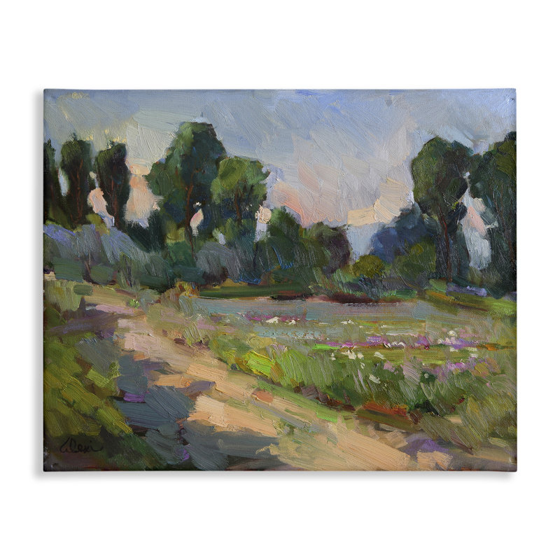 Art mural sur toile Idaho Spring Tree Grove par Alexi Fine, H 30 po x l 40 po