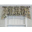 Findlay Charcoal 3-Scoop Empire Valance Windows up to 54" W-1028468300