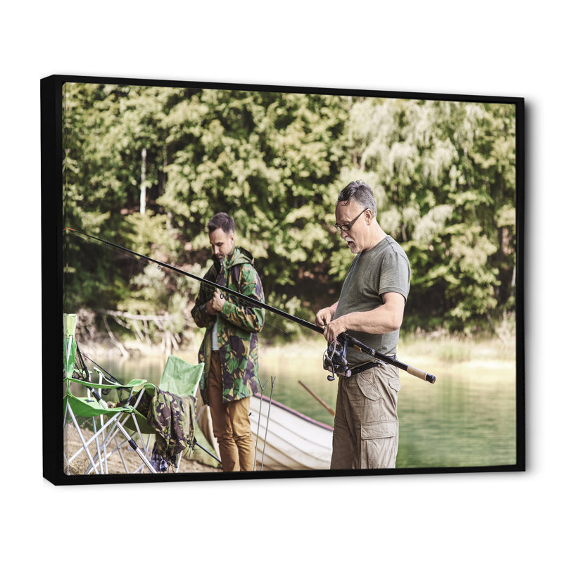 Poursuite de pêche Hunter S, Cadre flottant noir, H 12 po x l 20 po x P 1 po