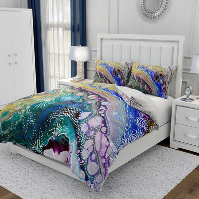 Bedding Sets Polyester Box Stitch Duvet Cover & Insert