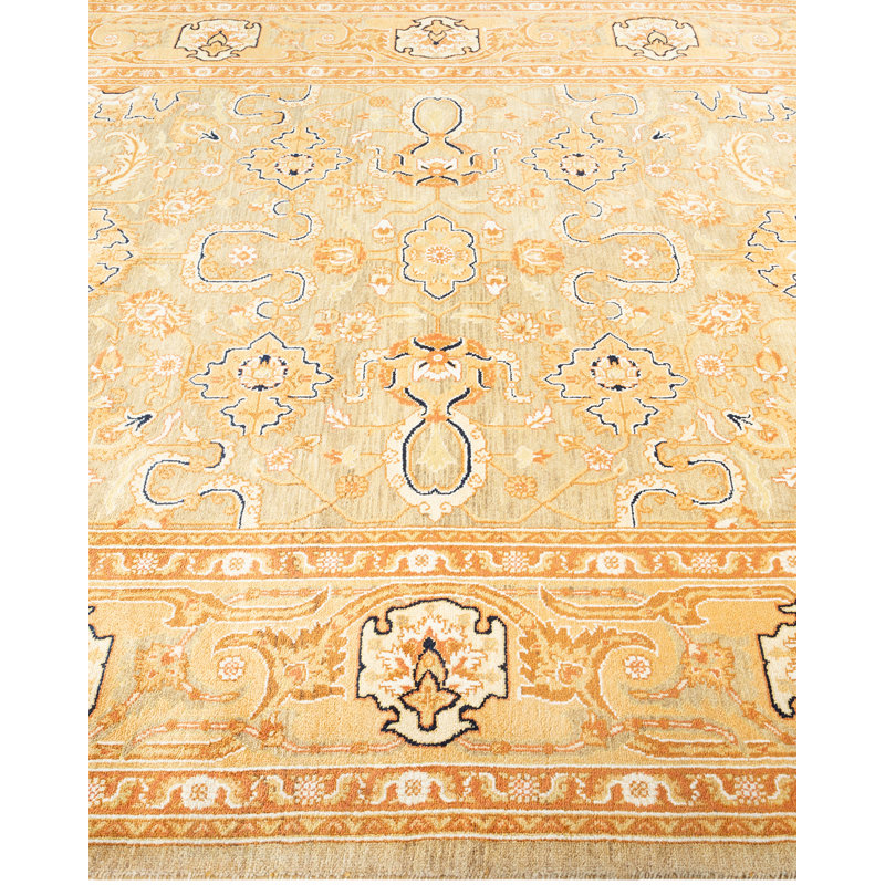 One-of-a-Kind 6'2" X 9' Hand Knotted Area Rug