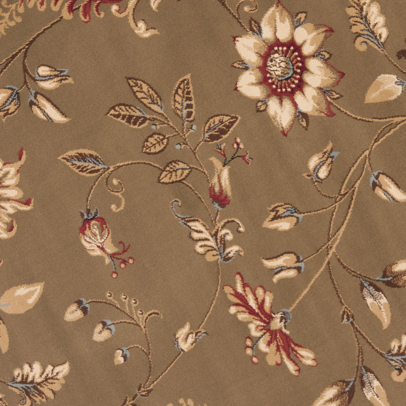 Carolane Performance Floral Rug, Rectangle 8'9" x 12'