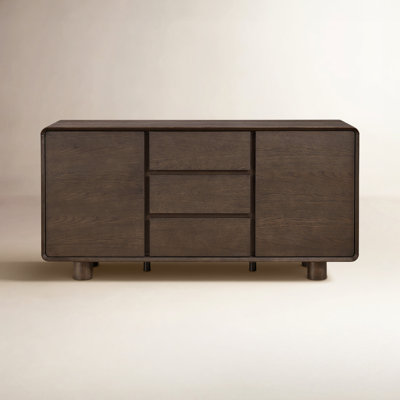 Oak 3-Drawer Sideboard