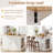 Skylaar Solid Wood Top Kitchen Island-1317624447